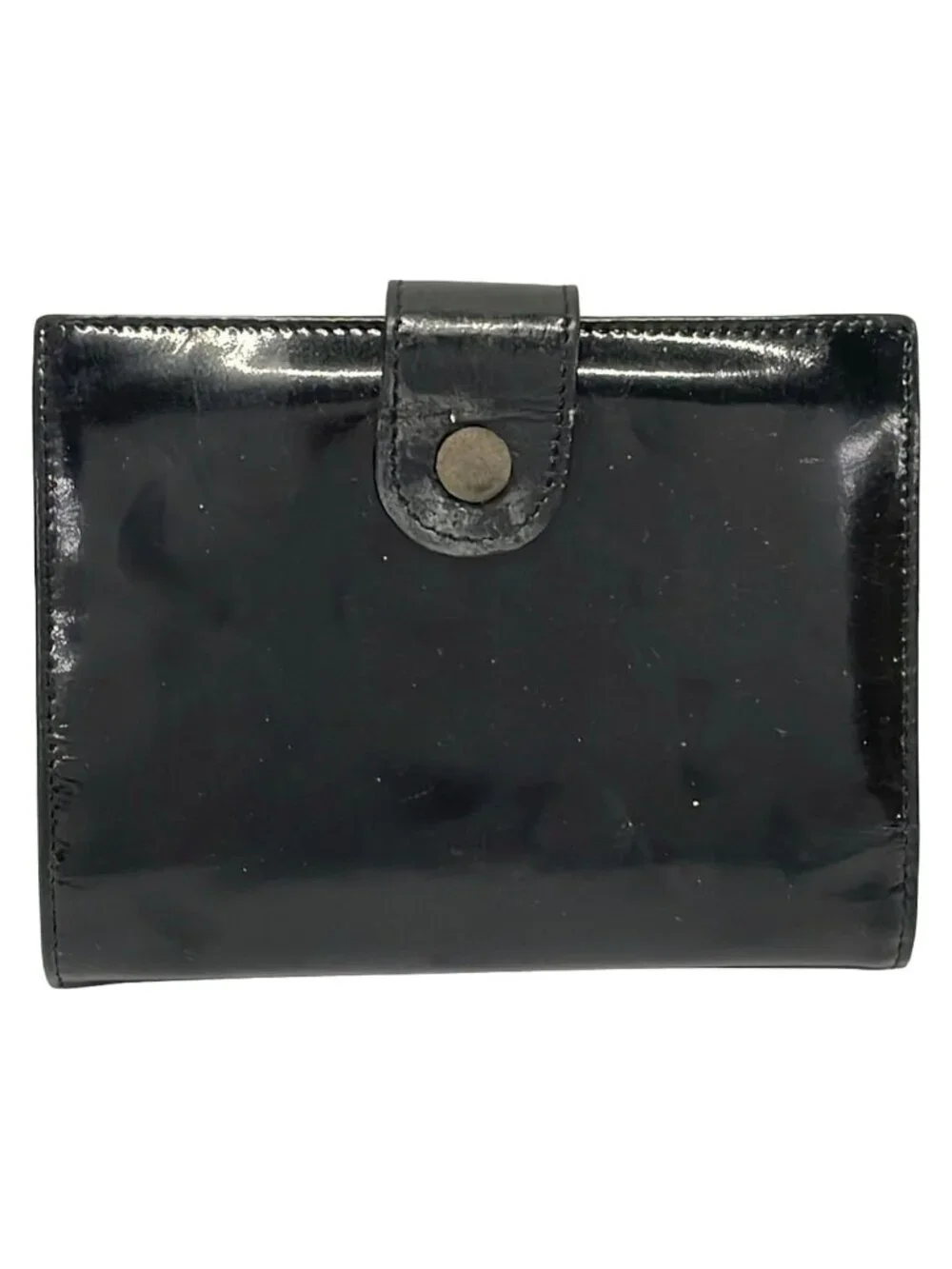 Chanel Black CC Logo Leather Wallet